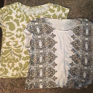 Lot of 2 size large tshirts